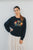 Empire of Genius Embroidered Sweater in Full Colour on Black