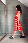 Scarlet Blossom Dress