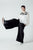 Silk Crepe De Chine V Yoke Wide Leg Trousers