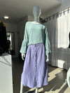 Lavender Domed A Lined Skirt