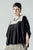 Black and White Baby Doll Blouse