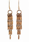 Brass Chandelier Earrings