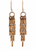 Brass Chandelier Earrings