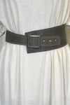 Asymmetric Leather Belt