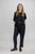 Silk Crepe De Chine Dining Trouser with V Waist Yoke and Pockets